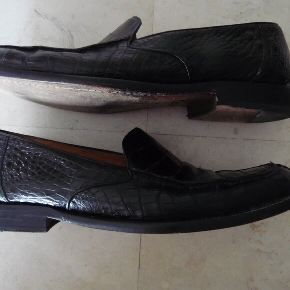 mezlan genuine ALLIGATOR shoes mens size 10 vanderbill? idk - Picture 2 of 12